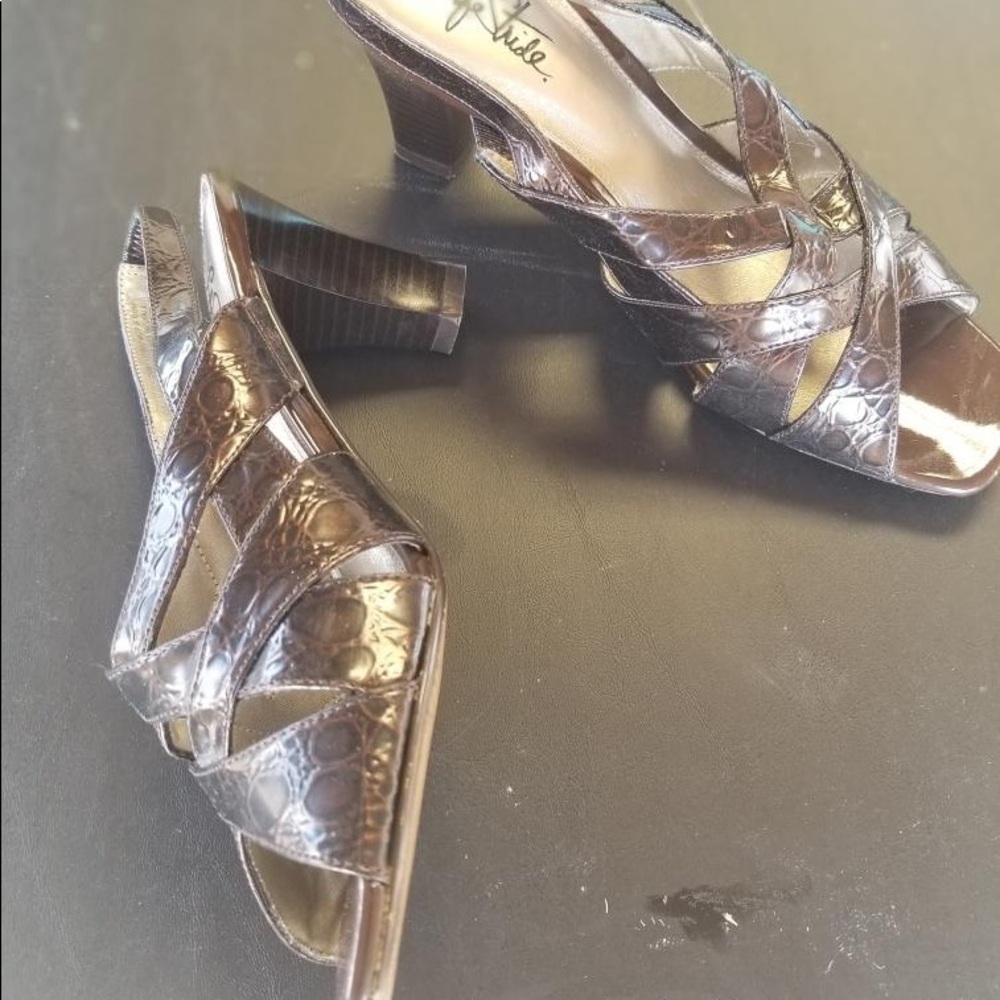 Brown heels